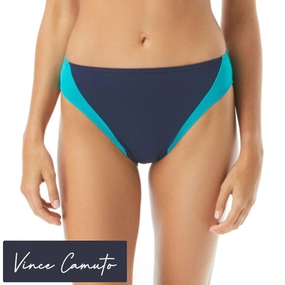 Vince Camuto Colorblock Cruise Bikini Bottom - Picture 1 of 3